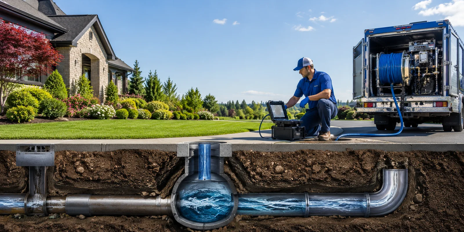 Drainage restoration information for Blue Grass, VA